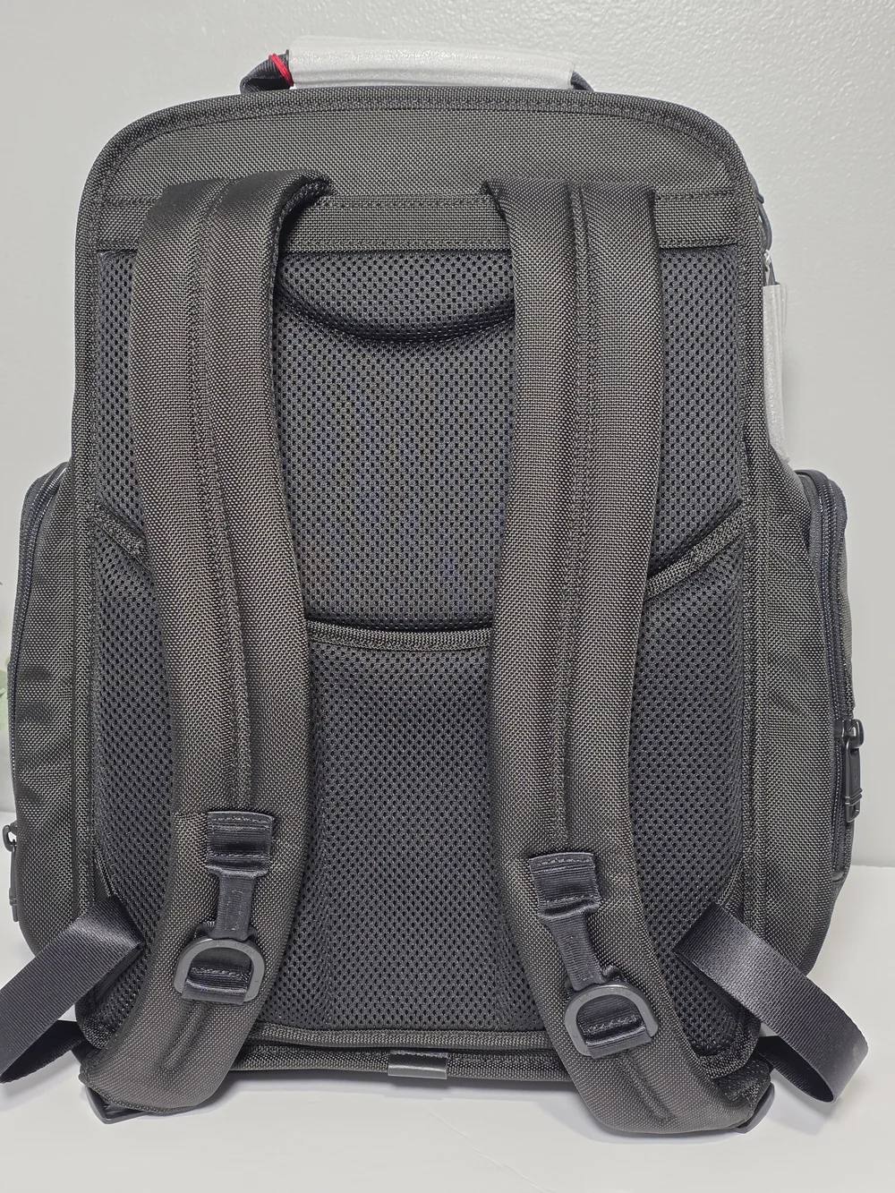Tumi Black Tactical Nylon Backpack for Men